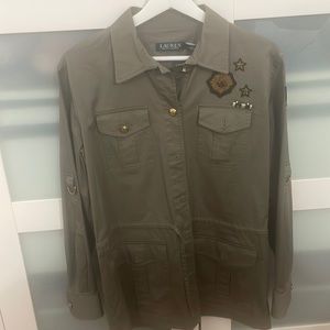 Military style jacket never worn
